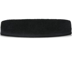 kwmobile band geschikt voor Sennheiser HD515 / HD555 / HD595 / HD518 - Koptelefoonband in zwart - Zachte hoofdband voor hoofdtelefoon