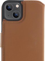 Minim 2-in-1 iPhone 13 Mini Hoesje Book Case en Back Cover Bruin