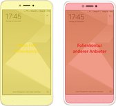 dipos I 3x Beschermfolie 100% compatibel met Xiaomi Redmi 4X Folie I 3D Full Cover screen-protector