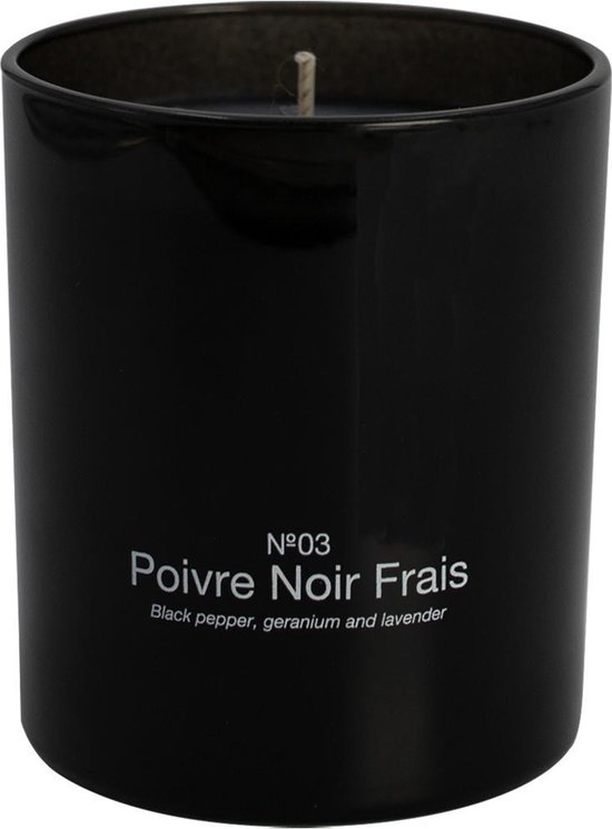 MARIE-STELLA-MARIS - Eco Candle Poivre Noir Frais - 220 gr - Geurkaarsen