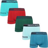 Gianvaglia Microfiber Heren Boxershort Naadloos - 10-pack - Maat M/L