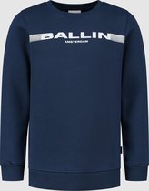 Ballin Amsterdam -  Jongens Regualr Fit   Sweater  - Blauw - Maat 176