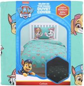 PAW Patrol Glow in the dark dekbed - deken - kinderen - jongens - meisjes