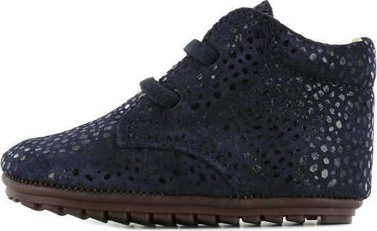 Baby Eerste stapschoenen Meisjes Black Dots Leer Shoesme