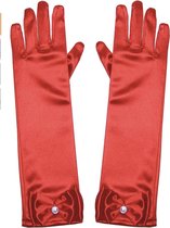 Het Betere Merk - Speelgoed meisjes - voor bij je prinsessenjurk - rode handschoenen voor bij je verkleedjurk - prinsessen verkleedkleding