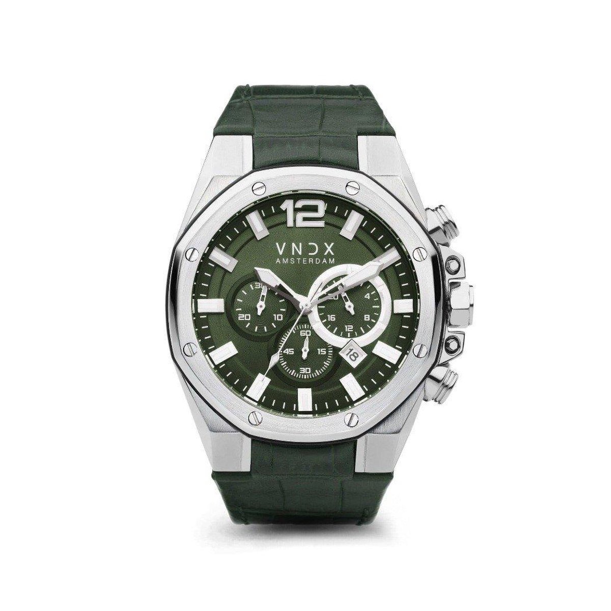 VNDX Amsterdam - Horloges voor mannen - Wise Man Groen