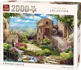 King Puzzle 2000 Pièces (96 x 68 cm) - Cottage Castle - Jigsaw Puzzle Landscape