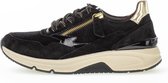 Gabor Rollingsoft76.898.67 Zwart Suede