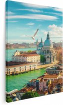 Artaza Peinture Sur Toile Venetië Ville D'en Haut - 60x80 - Photo Sur Toile - Impression Sur Toile