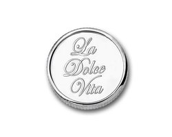 Mi Moneda MON-DOL-01-XS Dolce Vita Silver munt XS
