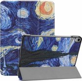 3-Vouw sleepcover hoes -  iPad Pro 11 inch (2018-2019) - Van Gogh schilderij