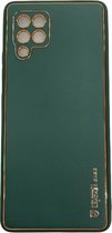 ZKl Telecom Telefoonhoesje - Back Cover - Geschikt Voor Samsung Galaxy A12 - Groen