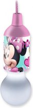 treklamp Minnie Mouse led meisjes 17 cm roze