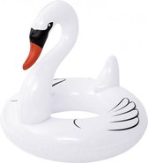 zwemband zwaan 155 x 80 cm vinyl wit