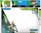 whiteboard Ben 10 jongens 29 cm wit/groen