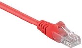 Cat 5e - U/UTP - Netwerkkabel - Patchkabel - Internetkabel - 1 Gbps - 10 meter - Rood - Allteq