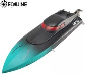 Eachine® Rc Boot - Boot op Afstandsbediening 25km/h - Rc Boot Volwassenen en Kinderen - 2 GRATIS Reserve Batterijen - Groen