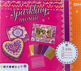 Mozaïek - Sparkling - Knutselen - Kinderen - Kinder knutselpakket - juwelen box/ Make-up box/ Photoframe - Creatief.