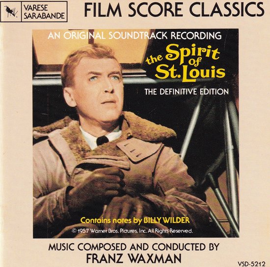 Spirit of St. Louis [Original Soundtrack], Franz Waxman CD (album