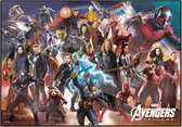 Marvel Bureauonderlegger Avengers 34,5 X 49,5 Cm Pvc