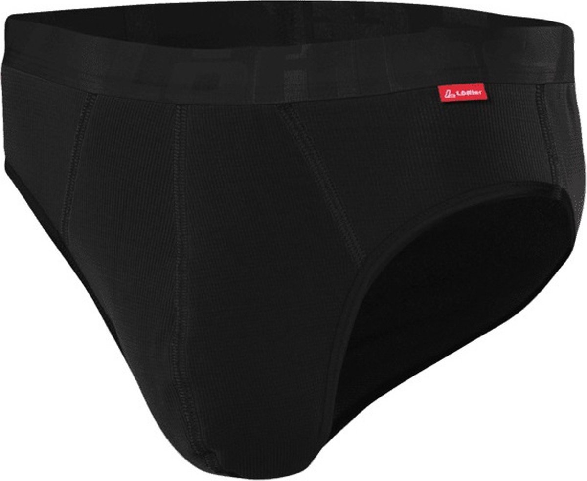 Löffler Slip Transtex Light Heren Polypropyleen Zwart Mt 50