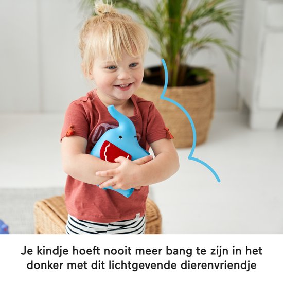 Fisher-Price LED lampje Olifant - Nachtlampje - Bedlampje - Babykamer van Fisher-Price — afbeelding 3