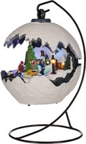 Luville - Grote Kerstbal met Tuinhuisje en Verlichting