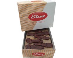 Etna GUIMAUVE-gereedschap gechocolateerd - 60 x 11 cm - schuimpjes snoep