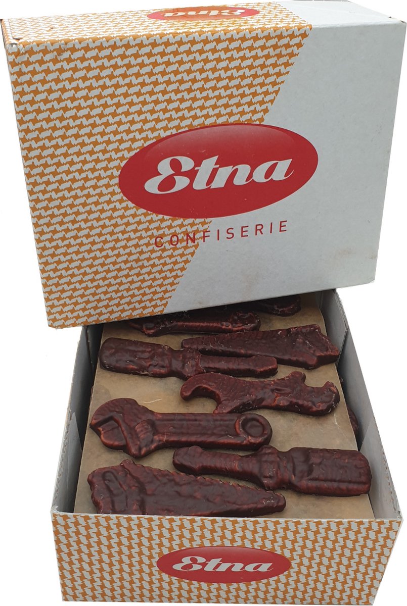 Etna GUIMAUVE-gereedschap gechocolateerd - 60 x 11 cm - schuimpjes snoep