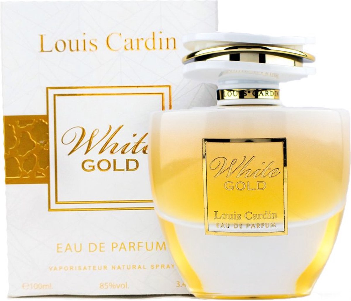 Louis Cardin " White Gold  " Eau de Perfume for Women 100 ml