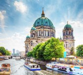 De Berliner Dom op het Museumeiland van Berlijn - Fotobehang (in banen) - 450 x 260 cm