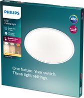 PHILIPS - Super Slim - Plafonnière -1 Lichtpunt wit 1500lm