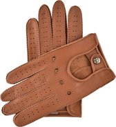 Fratelli Orsini Leren Handschoenen voor Heren Leonardo Bruin Premium Handschoenen Handgemaakt in Italië Leder American Deerskin (Hertenleer) - Bruin maat 12/XXL - met opbergzakje & ledergel