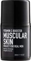 Muscularskin Vitamine C Retinol Serum voor de huid - Huidserum - Vitamine C - Huidverzorging - Voor mannen - Retinol Serum - Valentijn cadeautje voor hem - Anti Acne - Collageen