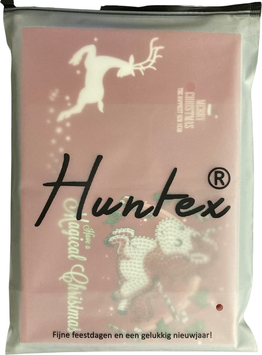 Huntex Diamond Painting Kerstkaarten - 8 Stuks 13x18cm - Complete Set — afbeelding 4