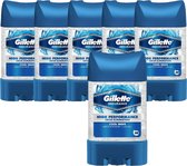 Gillette Endurance Cool Wave Deodorant Man - Deodorant Mannen Voordeelverpakking - Deodorant Homme - Deo Mannen - ClearGel  6 x 70 ml