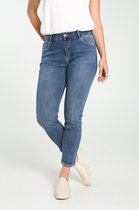 Cassis Dames Slim jeans met kraaltjes en diamantjes - Sportbroek - Maat 46