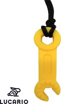 Bijtketting - Kauwketting  Handige Harry - Geel