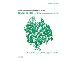 Omslag van Student Study Guide / Solutions Manual for Use with Biochemistry
