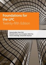 Legal Practice Course Manuals- Foundations for the LPC