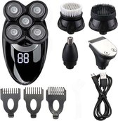 Scheermachine Set Heren - 5 in 1 - Scheerapparaat - Precisietrimmer - Neustrimmer - Oortrimmer - Scheerset -  Scheren Baard