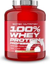 Scitec Nutrition - 100% Whey Protein Profesional - With Extra Key Aminos and Digestive Enzymes - 2350 g - Vanilla Very Berry
