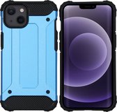 iMoshion Rugged Xtreme Backcover iPhone 13 hoesje - Lichtblauw