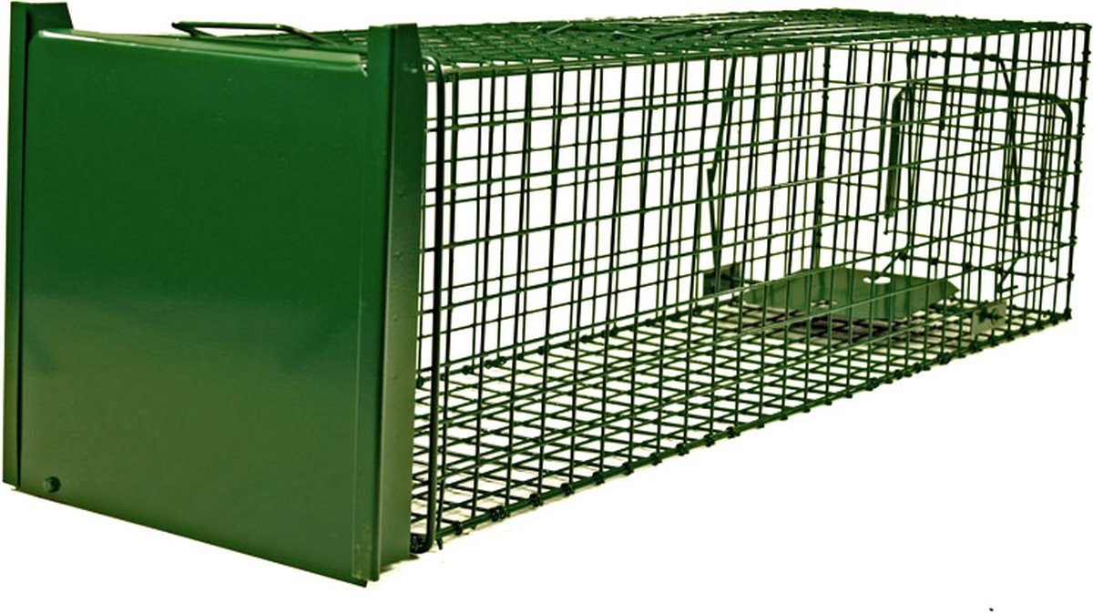 MaxxGarden Cage cage pour animaux de 100x25x28cm - piège à rat - double  entrée - pliable