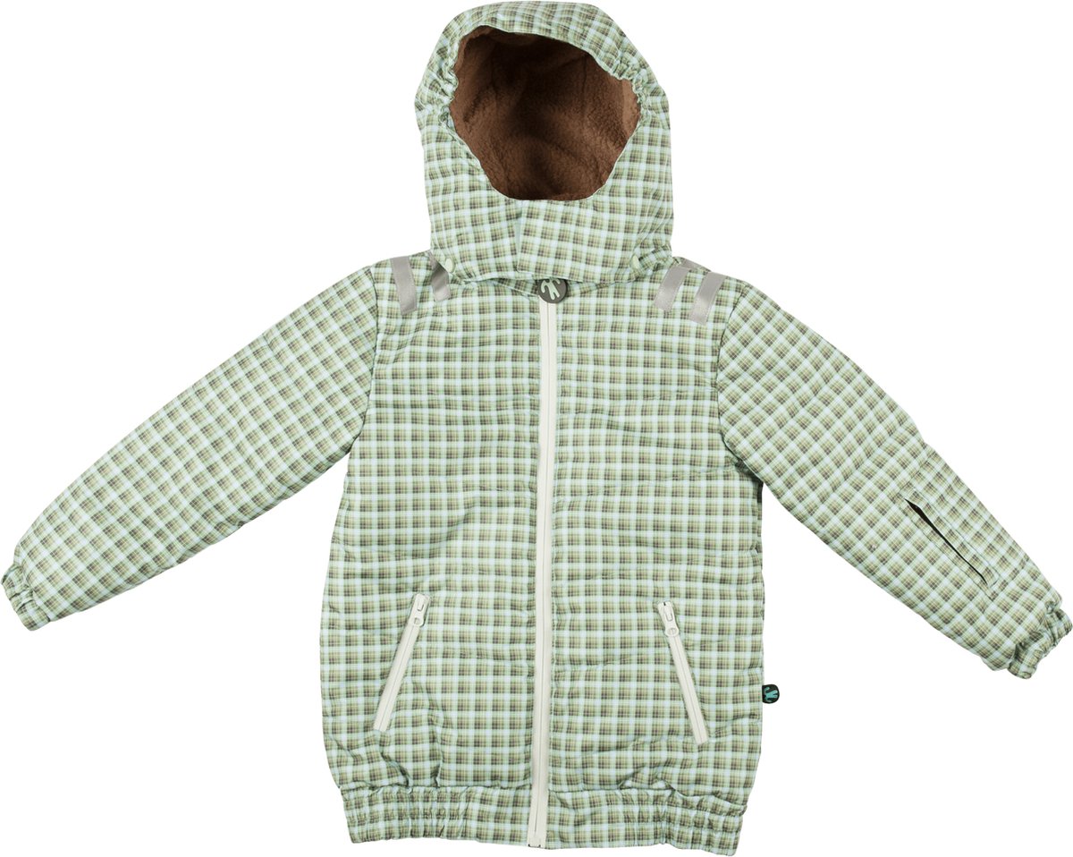 Ducksday - winterjas met teddy fleece voor kinderen - waterdicht – winddicht - unisex - Groovy - 146/152