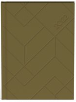 Pure zakagenda 2022 - A6 formaat zakagenda - binnenzijde 7 dagen 2 pagina planner - (11x15cm) met mos groen design
