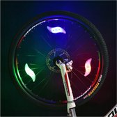 LED Spaakverlichting RGB - Set van 2 stuks - Fietswielverlichting - Spaak LED Alle kleuren! - Veilig op weg! - Waterdicht - Kinderen - Fietsverlichting