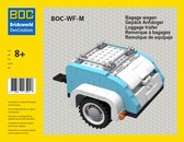 Bricksworld BOC-WM Westfalia Bagagewagen Medium Azur Blauwe add-on voor 10279 VW T2 Bus