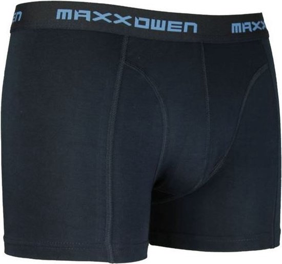 6 Pack | Boru Bamboo Maxx Owen Bamboe Boxershort| | Kleur Blauw