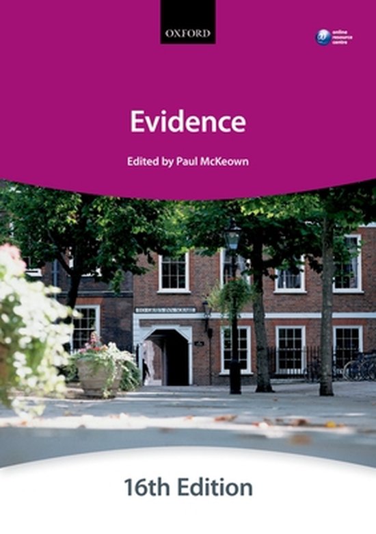 Evidence - cover
